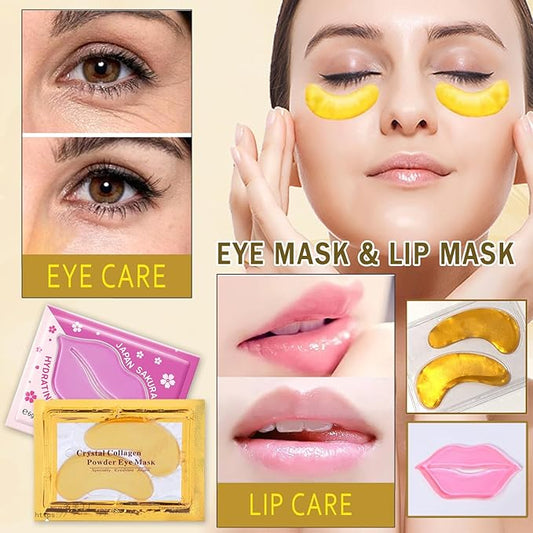 30 pairs 24k gold eye