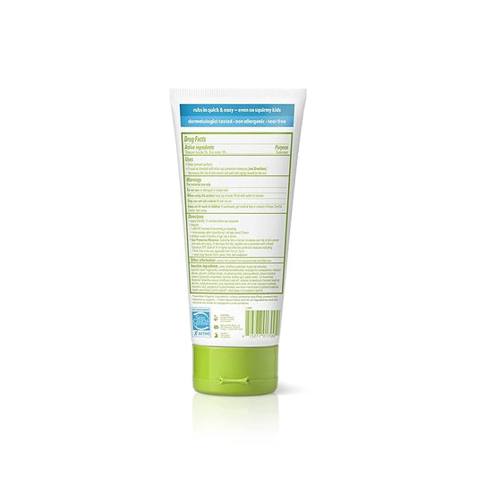 Babyganics SPF 50 Kids Sunscreen Lotion | UVA UVB Protection | Octinoxate & Oxybenzone Free | Water & Sweat Resistant, 6 Fl Oz (Pack of 2)