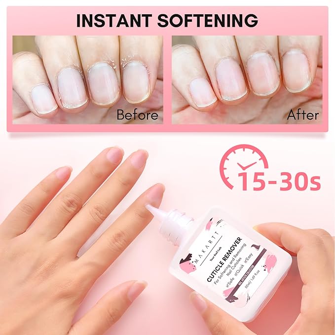 Makartt Cuticle Remover Liquid, 50ml