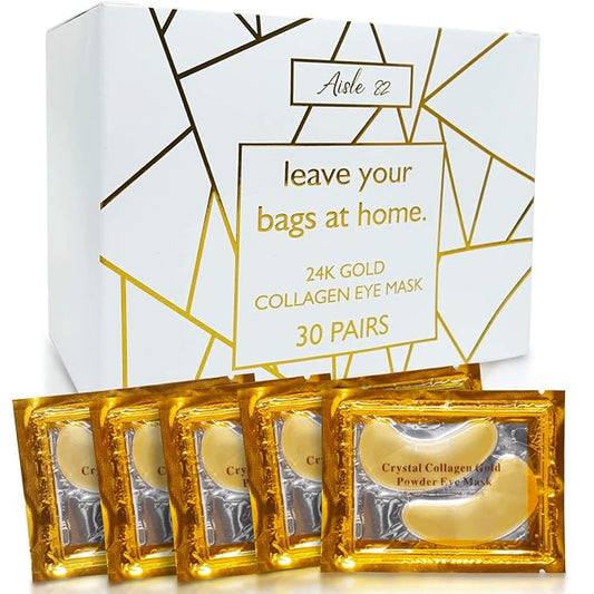 30 pairs 24k gold under