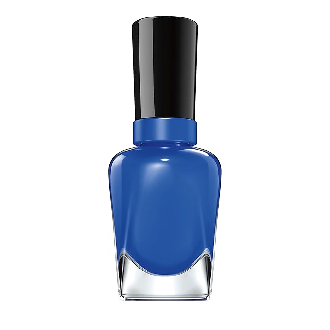 Sally Hansen Miracle Gel™, Tidal Wave, Long Lasting, Gel-Like Formula, No UV Lamp Needed, Blue Nail Polish (Pack of 2)