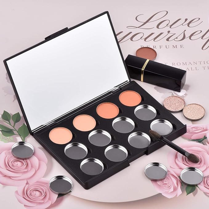 Empty Magnetic Eyeshadow Makeup Palette with Mirror