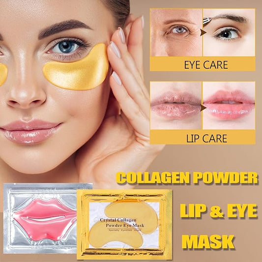 30 pairs 24k gold eye