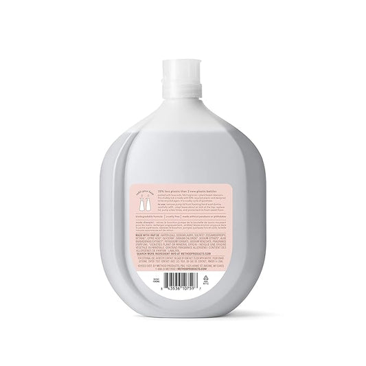 Method Premium Foaming Hand Wash Refill, Vanilla + Raspberry, Recyclable Bottles, Biodegradable Formula, 28 fl oz (Pack of 4) (Packaging May Vary)