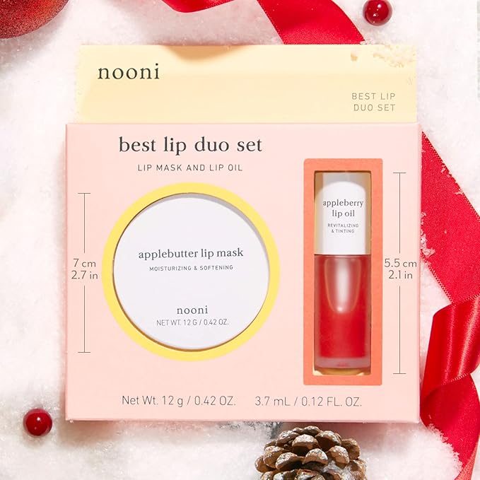 NOONI Best Lip Duo | Applebutter Moisturizing