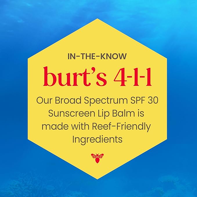 Burt’s Bees SPF 30 Lip Balm, oz