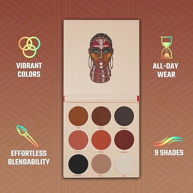 Juvia's Place Warrior 2 Eyeshadow Palette - Professional