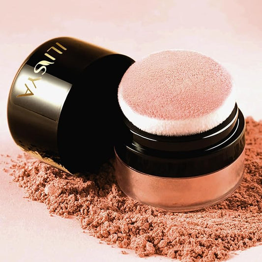 Face Blush Powder Makeup Soft Mushroom Blush for Gingko)-2 Boxes