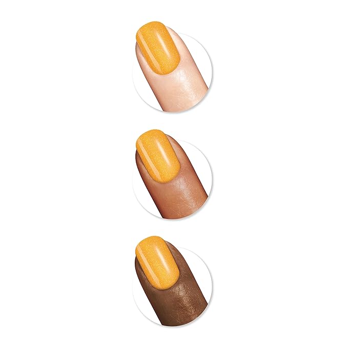 Sally Hansen Miracle Gel™, Hue Had to Be There Be bRight Back, Long Lasting, Gel-Like Formula, No UV Lamp Needed, Orange Nail Polish