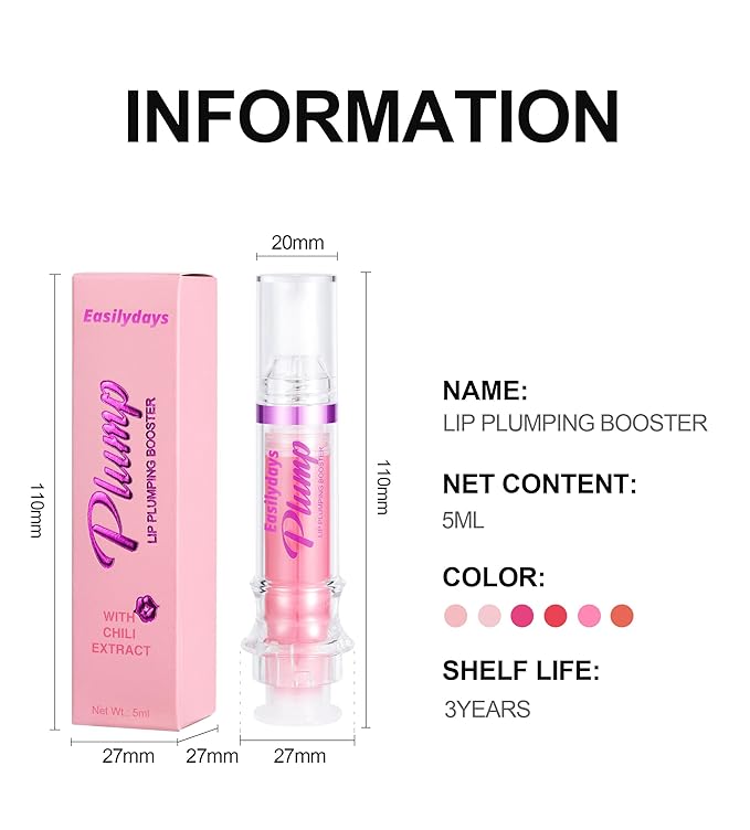 Lifter Gloss, Spicy Lip Plumping Booster Girls