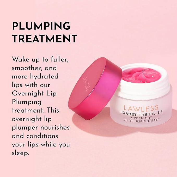 Lawless Forget the Filler Lip Mask oz