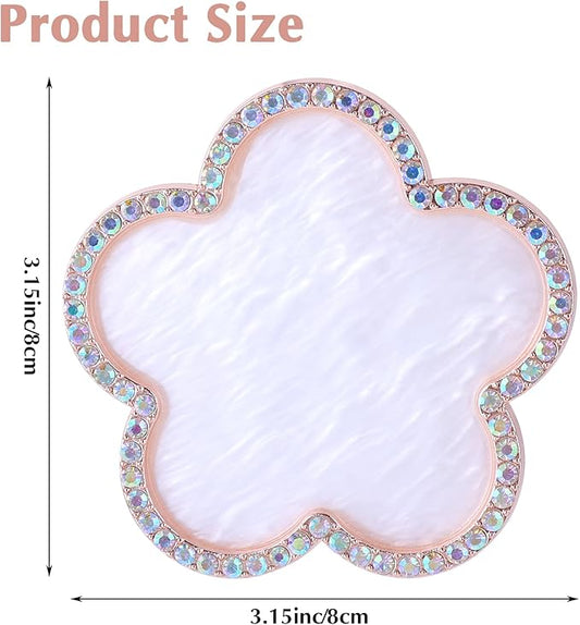 Resin Nail Art Palette Gold Edge Nail Holder