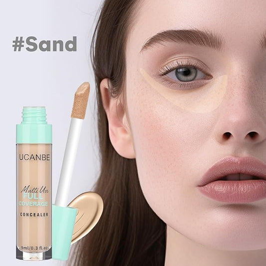 UCANBE Liquid Concealer Stick, Conceals, Covers, Highlights, Medium Sand - 0.3 Fl.oz