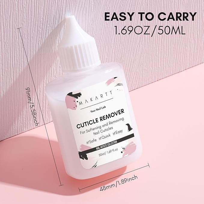 Makartt Cuticle Remover Liquid, 50ml
