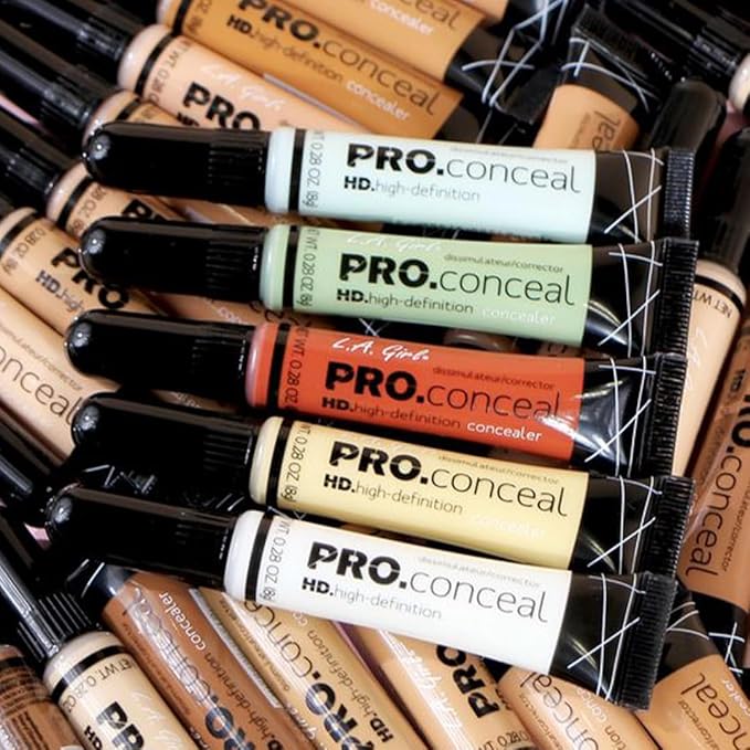 L.A. Girl Pro Conceal HD Concealer, Yellow Corrector, 0.28 Ounce