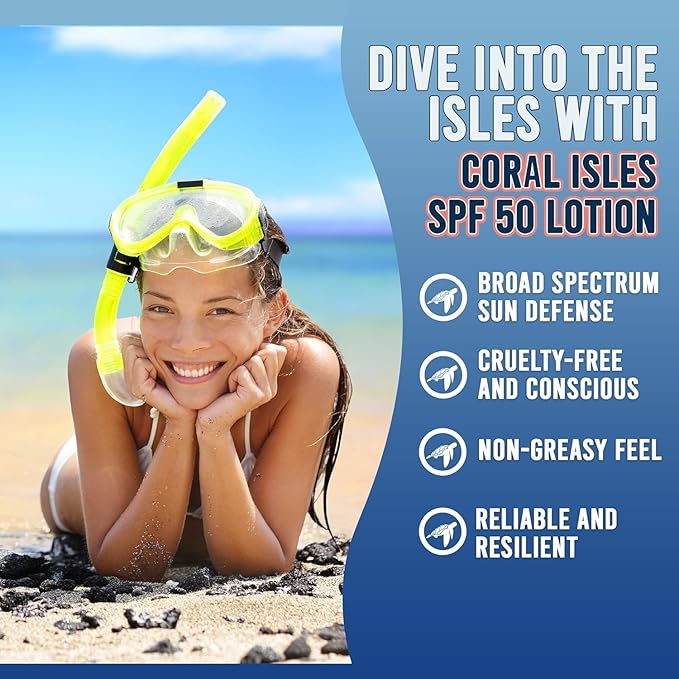 Rocky Mountain Sunscreen | SPF 50 Lotion for Kids Broad Spectrum UVA/UVB Protection | Hawaii 104 Reef Act Compliant (Oxybenzone & Octinoxate Free) | Water Resistant 80 Min. |Quart With Pump (32 Fl Oz)