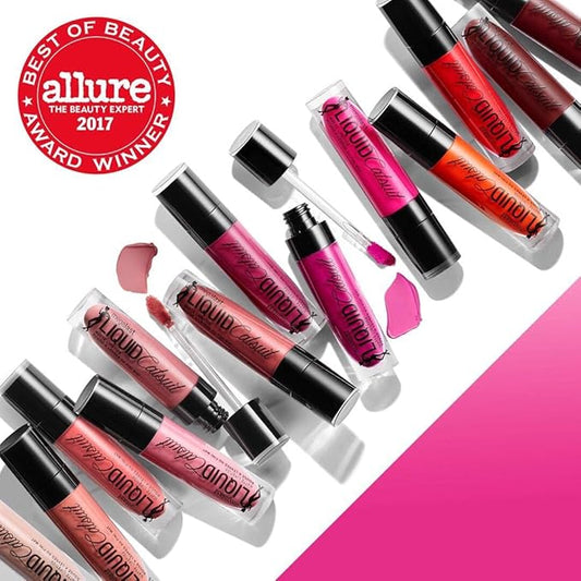 wet n wild Megalast Catsuit Matte Liquid Lipstick, Red Behind the Bleachers | Lip Color Makeup | Moisturizing | Creamy | Smudge Proof