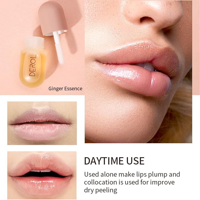 2Pcs Lip Plumper Set, Natural Lip Lips