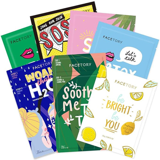FACETORY Deluxe Self-Care Mask Bundle Nourishing