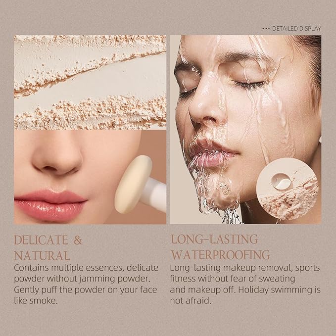 Loose Setting Powder Translucent, Face Matte Finishing Powder