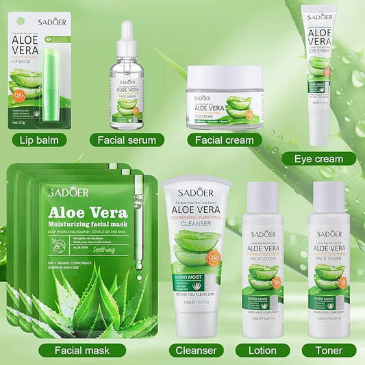 10 Pcs Skin Care Sets Face
