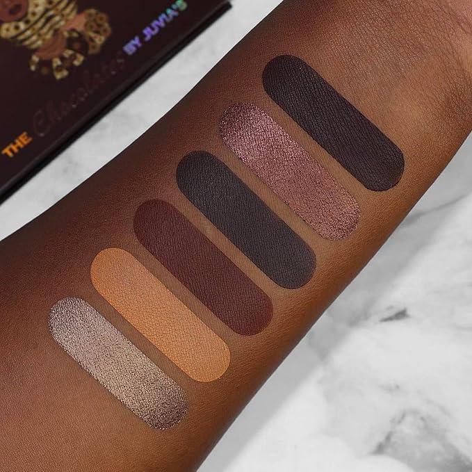 Juvia's Place Palette The Chocolates - Tan, Auburn,