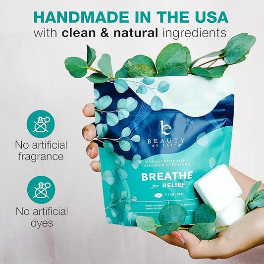 Shower Steamers Eucalyptus for Shower - Mothers Day Gifts for Her, Aromatherapy Gift for Men