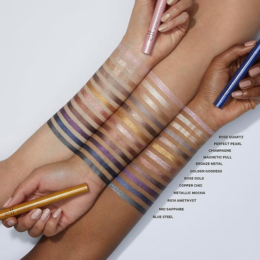 e.l.f. No Budge Shadow Stick, Longwear, Smudge-Proof Eyeshadow, Twist-up Design & Built-in Sharpener, Vegan & Cruelty-Free, Rich Amethyst