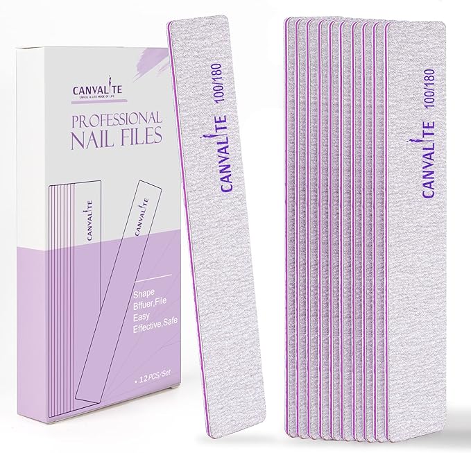 Canvalite 12pcs 100/180 Grit Coarse