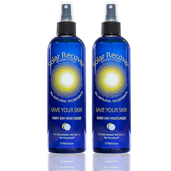 After Sun Moisturizing Spray 2 Pack (12 Ounce Each) - Hydrating Facial & Body Mist - 2460 Sprays of Sunburn Relief With Vitamin E & Calendula - Lotion Delivered in Water For Healthy Skin