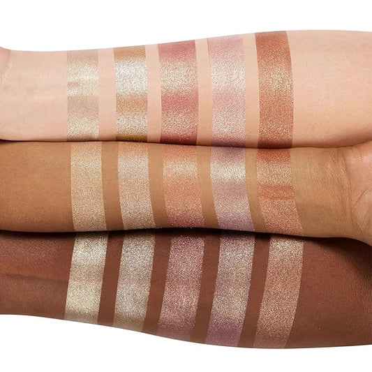 Highlighter Powder Palette, 5 Colors Makeup Palette Contour