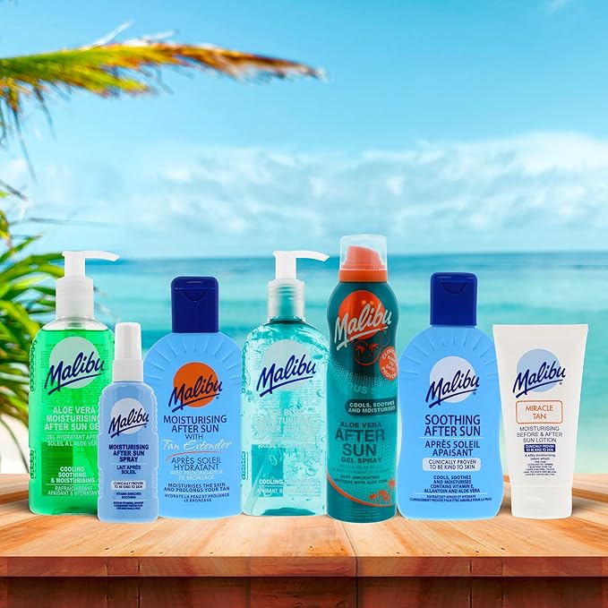 Malibu Aftersun Soothing Lotion With Aloe Vera - 200 Ml