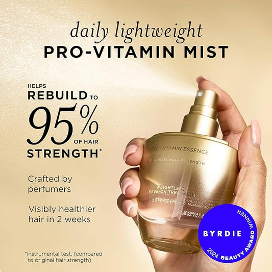 Pantene Pro-V Daily Repair Mist, Weightless Leave-On Treatment Strengthens & Rebuilds Damaged Hair, Reduces Breakage with Pro-Vitamin B5, 2.5 Fl Oz