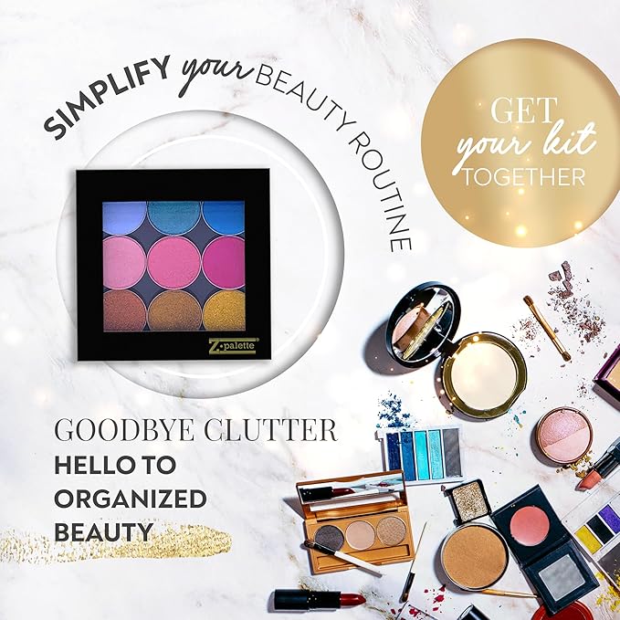 Small Magnetic Makeup Palette, Empty Magnetic Palette, Universal