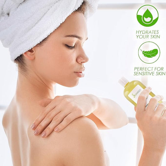 Soapeauty MEADOWFOAM SEED OIL Cold Pressed Unrefined | 100% Pure Natural Meadowfoam Seed Oil for Face & Hair | Moisturizer for Skin, Promotes Hair Growth, Balms | 48 fl oz (3 * 16 fl oz)