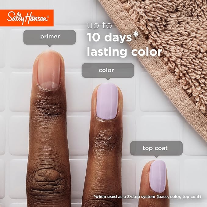 Sally Hansen Miracle Gel™, Hunger Flames, Long Lasting, Gel-Like Formula, No UV Lamp Needed, Purple Nail Polish