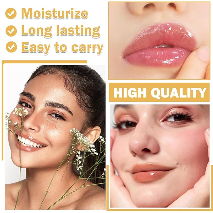 2PCS Lip Plumper Gloss Plumping Lip