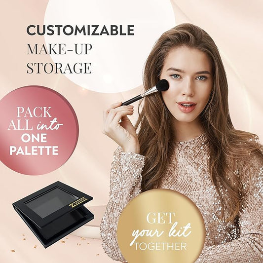 Small Magnetic Makeup Palette, Empty Magnetic Palette, Universal
