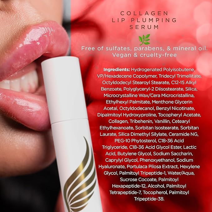 Bella Grace Vegan Collagen Lip Plumper oz