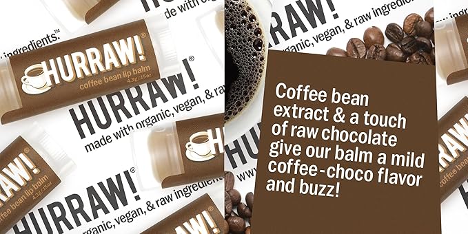 Hurraw! Chai Spice, Green Tea, Coffee Palm