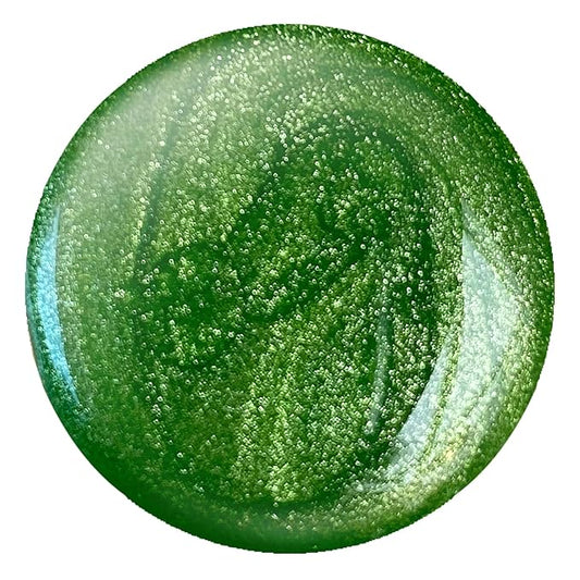 Pacifica Natural Nail Polish – Plant Magic Glitter Green Polish - Plant Based, Non-Toxic & Clinically Tested - Lasting Colors, Glossy Chip-Resistant, Clean Beauty Dermatologist Approved, Green Goddess