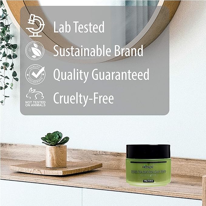 Green Tea Matcha Facial Detox Clay Blackhead