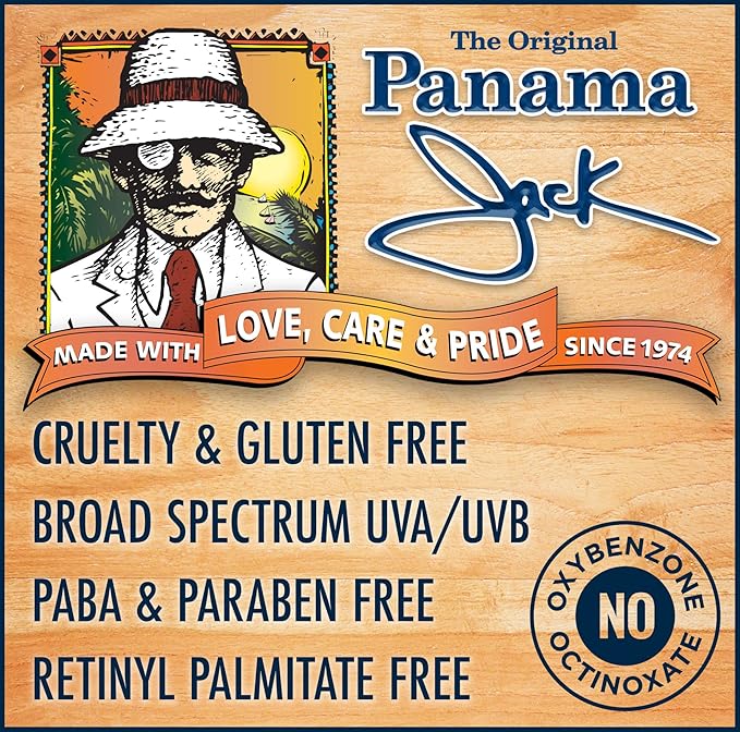 Panama Jack Sport Sunscreen Lotion - Non-Greasy,