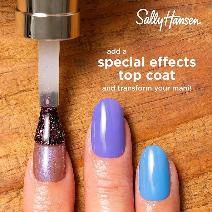 Sally Hansen Miracle Gel™, Summer Camp Summer Nights, Long Lasting, Gel-Like Formula, No UV Lamp Needed, Purple Nail Polish