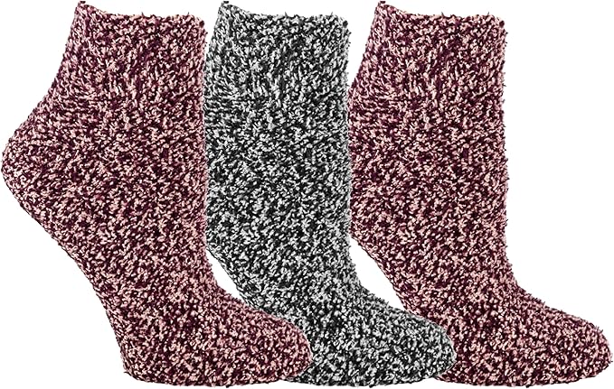 Dr. Scholl's Women's Low Cut Soothing Spa Socks-Lavender & Vitamin E Infused-2 & 3 Pairs-Bottom Grippers